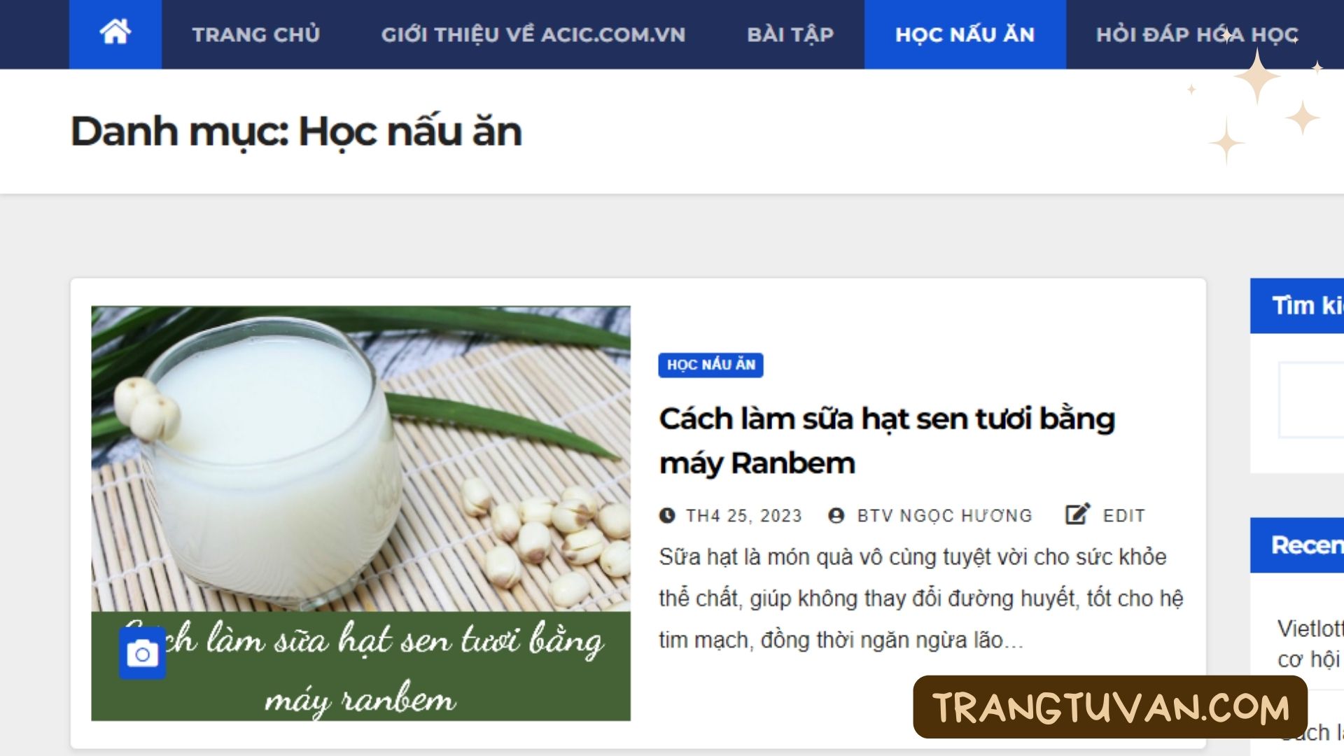 Acic.com.vn - Website chia sẻ kiến thức